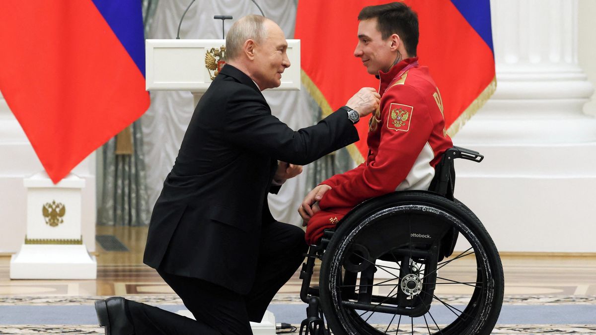 Putin ruským medailistům z paralympiády udělil Řád přátelství